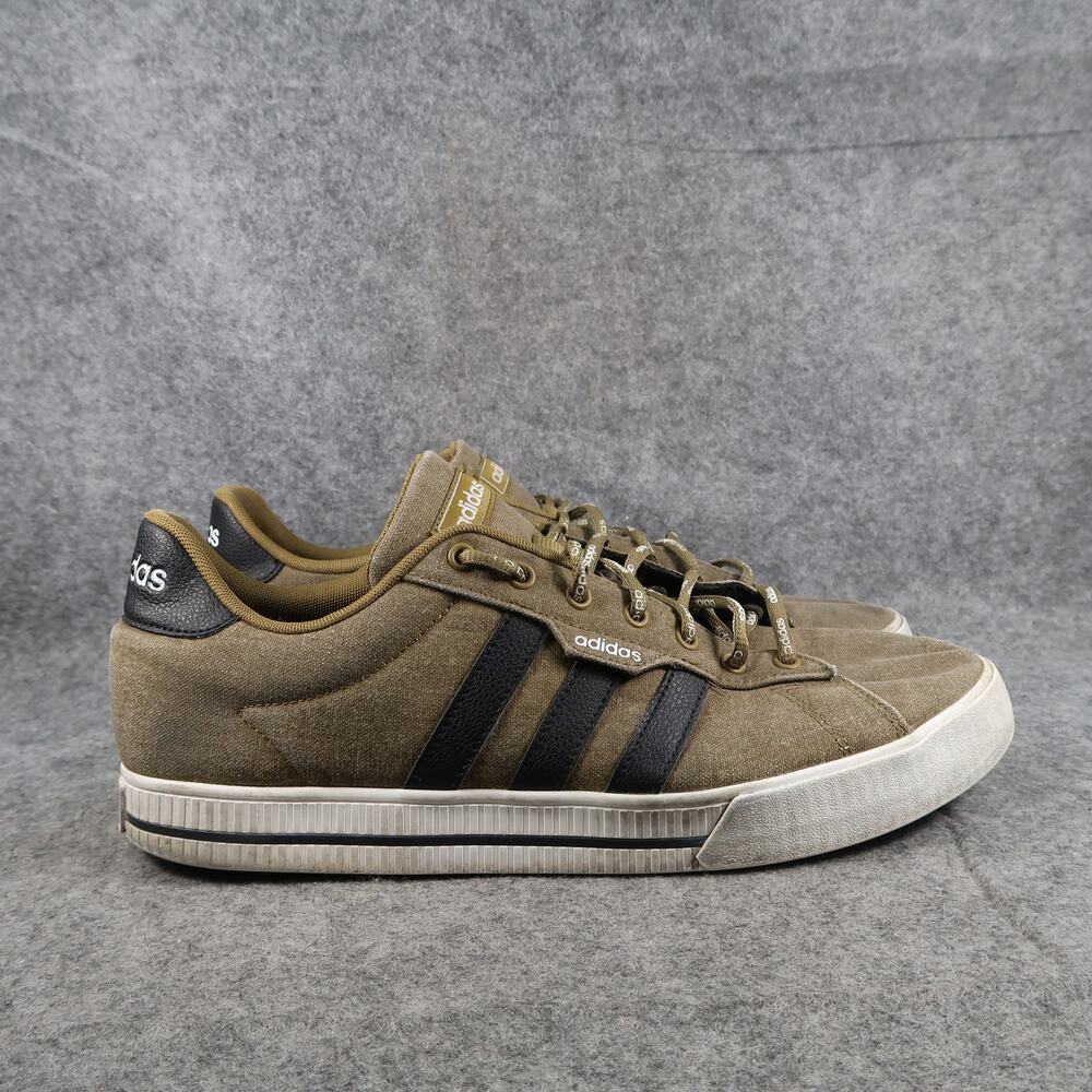 Adidas Shoes Mens 11.5 Casual Sneakers Daily 3.0 Lifestyle Trainer Comfort Green
